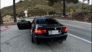 E92 M3 Straight Pipe POV [upl. by Tterrej]