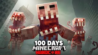 I Survived 100 Days in a Nuclear Infection in Hardcore Minecraft [upl. by Weissman]