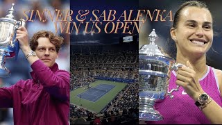 Sinner and Sabalenka WIN the US Open  This Week in Tennis [upl. by Makell671]