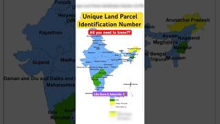 Unique Land Parcel Identification Number up youtube youtuber shorts viralshorts reels india [upl. by Trever]