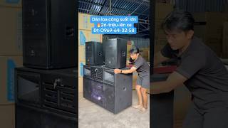 🔥 Dàn loa công suất lớn🔥26triệulên xe ĐtO969643258 loakeo loakeocongsuatlon loakaraoke [upl. by Camus]