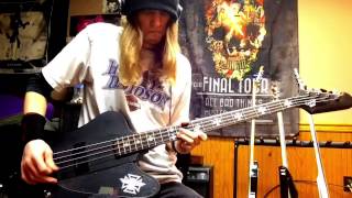 Skid Row quotMonkey Businessquot Bass Cover [upl. by Chrisse639]