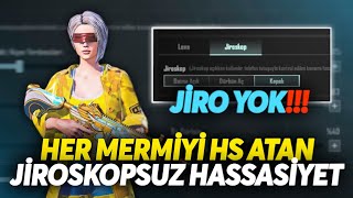 HER MERMİYİ HS ATAN EFSANE HASSASİYET AYARI❗FUL HS ATAN JİROSKOPSUZ HASSASİYET AYARI  PUBG MOBİLE [upl. by Areivax]