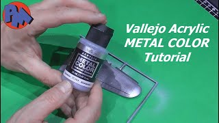 VALLEJO METAL COLOR Tutorial [upl. by Gainor]