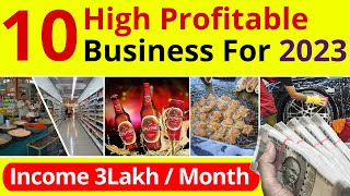 Top 10 High Profitable Business Ideas For 2023  New Business Ideas  Small Business Ideas [upl. by Yrod858]