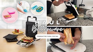 ✅ ¡HAUL BETTERWARE Probamos el nuevo BETTER DESAYUNOS y otros PRODUCTOS DE COCINA  Mundo Better 🌎 [upl. by Beberg260]