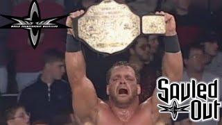 Chris Benoit wins the WCW World Heavyweight Championship over Sid Vicious  Souled Out 2000 [upl. by Gebhardt]