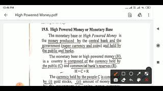 High Powered Money [upl. by Leacim]