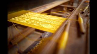 A Golden SpiderSilk Textile at the Art Institute of Chicago [upl. by Myo156]