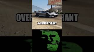 GTA 5  Truffade Thrax VS Overflod Tyrant VS Principe Deveste Eight shorts [upl. by Tikna]