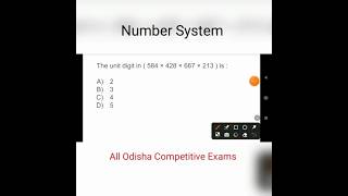 Number System  All Odisha Competitive Exams [upl. by Afatsom]