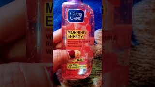 Clear Clear Morning Energy face wash  Oily skin BERRY BLAST [upl. by Naeroled]