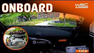 FULL ONBOARD  SS20 Fourmaux  Coria  WRC Croatia Rally 2024 [upl. by Lodge]