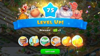 Township LEVEL 75 best design gameplay  Jan 2024 [upl. by Alyhs]