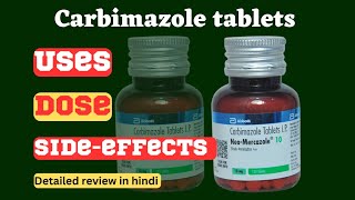 NeoMercazole tablet neo mercazole carbimazole 10 mg tablet [upl. by Eberto]