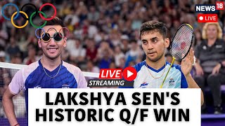 Paris Olympics 2024  Lakshya Sen In Semi Finals Live  Lakshya Sen Interview  Lakshya Sen Olympics [upl. by Shell]