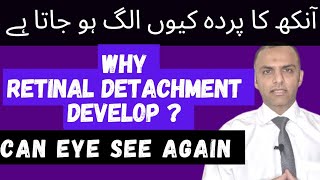 WHY RETINAL DETACHMENT DEVELOP IN EYE  Dr Faisal Anwar drfaisalanwar [upl. by Marras954]