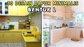 30 DESAIN DAPUR MINIMALIS BENTUK L  LINK PEMBELIAN PRODUK ADA DI DESKRIPSI [upl. by Mellitz]