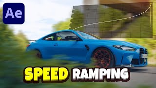 Speed Ramping Tutorial in After Effects  Speed Ramp Transition [upl. by Rabelais]