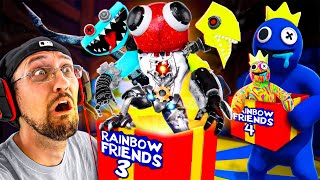 Rainbow Friends Chapter 3 amp 4 comes EARLY Blue Surprises FGTeeV in Roblox [upl. by Izogn]