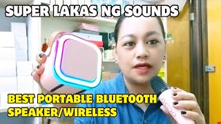 UNBOXING KARAOKE Machine Portable Bluetooth Speaker and Wireless Microphone COLORFUL LED DISPLAY [upl. by Odanref]