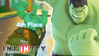 HULK Deutsch Autorennen Spiele Superhelden  Disney Infinity 30 [upl. by Ahseim]