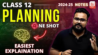 PLANNING class 12 business studies ONE SHOT  Chapter 4  GAURAV JAIN [upl. by Olimac]