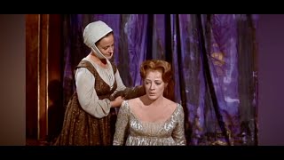 Willow Song Maggie Smith and Joyce Redman in Laurence Oliviers quotOthelloquot 1965 [upl. by Ocire]