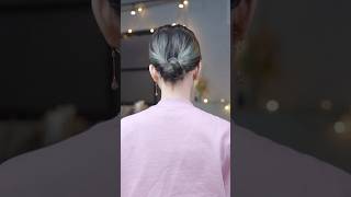 【１分アレンジ】くりりんぱしてぇ束を結ぶまとめ髪簡単アレンジ セルフアレンジ hairstyle hair ミディアムヘア 髪型 まとめ髪 大人カジュアル 大人かわいい [upl. by Buller]