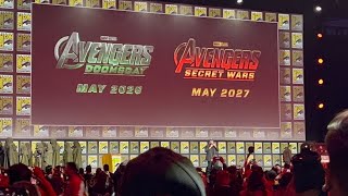 ¡PANEL MARVEL CómicCon 2024 en VIVO  Avengers Secret Wars Xmen y más anuncios [upl. by Giulia]