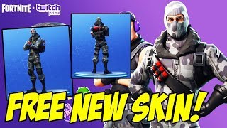 FORTNITE NEW FREE SKIN AMAZONTWITCH PRIME SKINS HAVOC Gameplay Fortnite Battle Royale [upl. by Neggem]