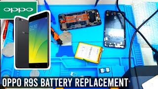 OPPO R9s Battery Replacement [upl. by Wolliw]