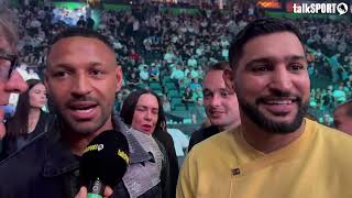 quotWERE NOT FRIENDS BUT THERES RESPECTquot Kell Brook amp Amir Khan speak to talkSPORT Boxing 🥊 [upl. by Galan447]