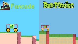 Bad Piggies vs Fancade Part 1 [upl. by Daisy97]