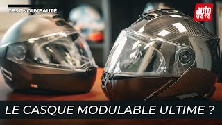 Test casque Schuberth C5 Carbon  le modulable ultime [upl. by Yonatan597]