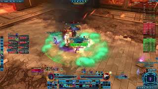 SWTOR NiM Brontes Clear Stack For Damage Full Team AP Powertech POV [upl. by Nois649]