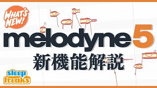 定番ピッチ編集ソフト「Melodyne 5」新機能解説！歯擦音のコントロール、コード検出とコードトラックほか [upl. by Attenol]