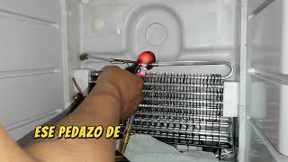 Soldadura y Carga de refrigerante R600 Nevera HACEB [upl. by Almeria]