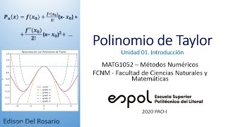 Polinomio de Taylor con Python [upl. by Enimsay]