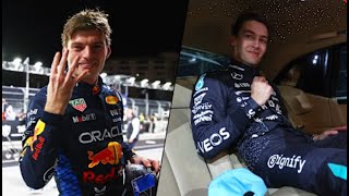 Verstappen crowned champion as Russell heads Mercedes 12 in Las Vegas [upl. by Vergil]