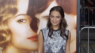 Alicia Vikander quotThe Danish Girlquot Los Angeles Premiere [upl. by Ynehpets]