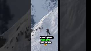 This is WAY Scarier than it Looks 😱stunt tricks snowboarding [upl. by Anina]