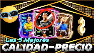 Las 5 Mejores Cartas Calidad Precio en el Fc Mobile 24 [upl. by Kisung]