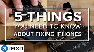 5 Things You Need To Know About Repairing iPhones [upl. by Ojytteb]