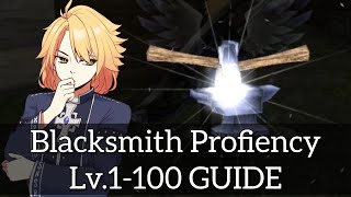 Toram Online How To LEVELING BLACKSMITH PROFIENCY 1100 in 1 day GuideInfo [upl. by Greenberg286]