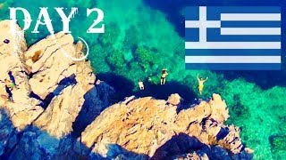 CLIFF JUMPING IN CORFU 2017 [upl. by Neyugn]