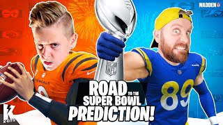 Road to the Super Bowl Final Super Bowl Prediction Match KCITY GAMING [upl. by Akimat468]