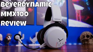 Beyerdynamic MMX 100 headset Review and mic test  great sounding mic and more [upl. by Hewie]