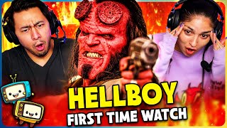 HELLBOY 2019 Movie Reaction  First Time Watch  David Harbour  Milla Jovovich  Ian McShane [upl. by Blackburn510]