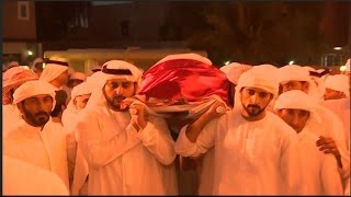 Funeral Prayer of Sheikh Rashid bin Muhammed bin Rashid Al Maktoum in Dubai [upl. by Jordon]